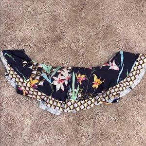 Off the shoulder bikini top!